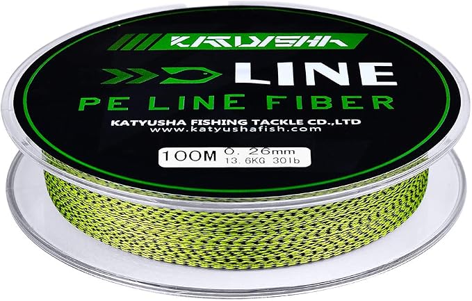 Braided Fishing Line, Abrasion Resistant Zero Stretch Braided Lines 4/8 Strands Super Strong Superline 6Lb -100Lb Test 109/328/547/1094/2187 Yards