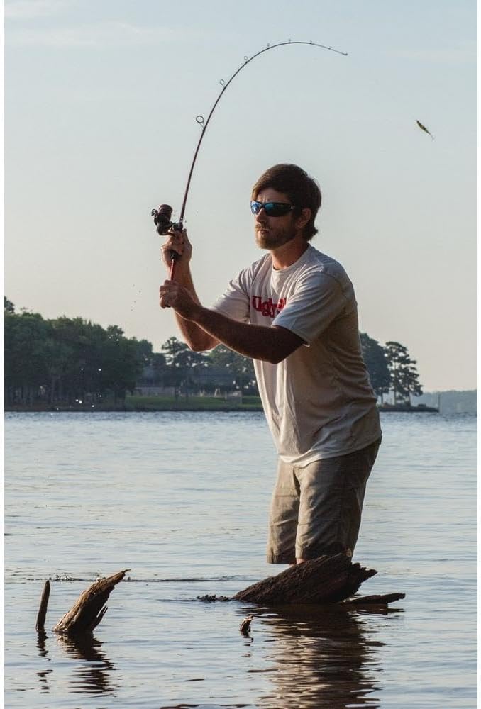 Ugly Stik Carbon Spinning Reel and Fishing Rod Combo
