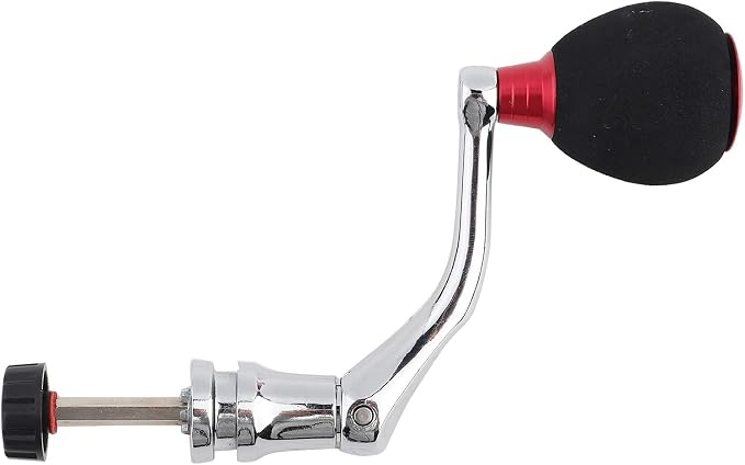 Ejoyous Fishing Reel Handle Replacement, Reel Replacement Power Handle, Metal Hex Trunk Rocker Arm Grip, Fishing Spin Reel Handle Grip Power Handle Reel Accessory