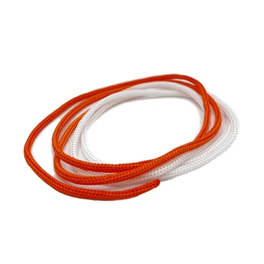 Two-Color Half Dyed Cord – Surgical Knot Tying Practice Rope,Simple and Visually Clear Tool for Learning Knot Tying (Ø2mm，Pack of 3)