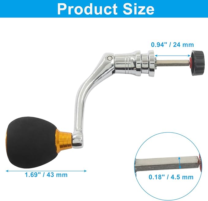 Fishing Spinning Reel Handle