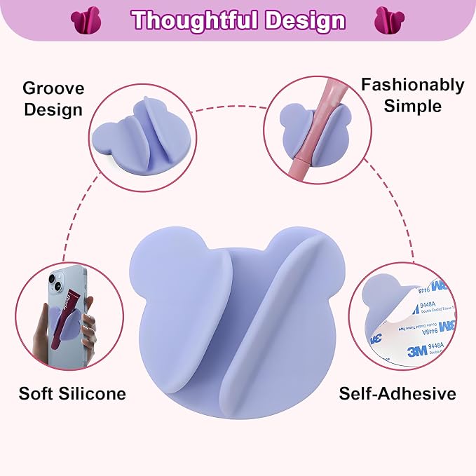 Lip Gloss Phone Case for Lipstick Lip Balm Compatible with All Phone Models Yellow