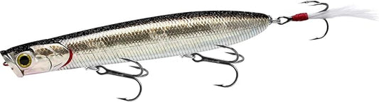 LUCKY CRAFT Gunfish 117 Freshwater Fishing Lures, Top Water Fishing Gear for Trout and Bass Fish, Spooks Cupped Mouth Walker, Long Casting Treble Hooks, Fish Accessories for Tackle Box
