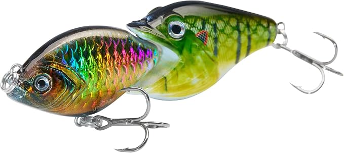 BASSROCK Fish Group Single Jointed Swimbait Bass Fishing Lure Hard Bait 3.5” 11/16oz