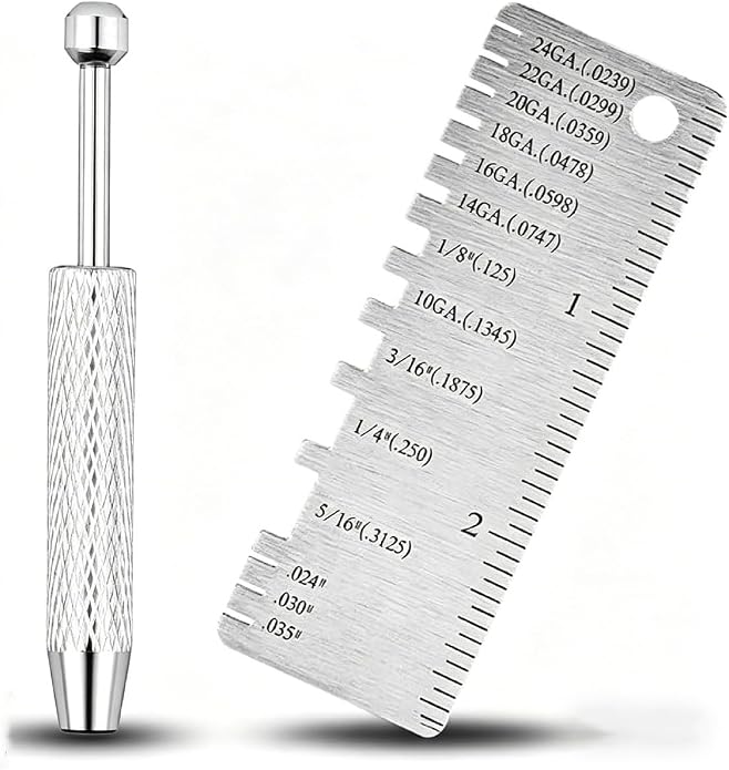 Body Jewelry Piercing Measure Tool Piercing Taper Ball Grabber Stainless Steel Piercing Gauge Measurement Kit for Ear Nose Lip