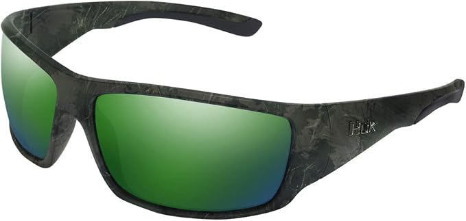 HUK Sunglasses, Polarized Lens Eyewear with Performance Frames, Fishing, Sports & Outdoors Sunglasses