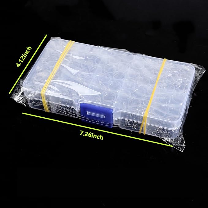 1000pcs 600pcs 300pcs Small Fish Hooks for Freshwater, 10 Specifications of Trout Fishing Hook Set