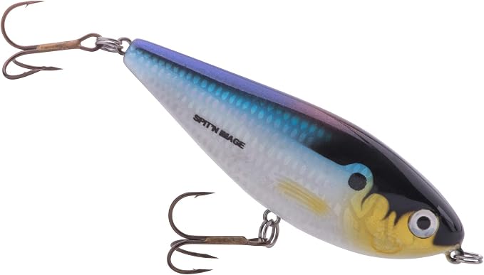 Heddon Spit'N Image Fleeing Shad Crankbait Fishing Lure, 3 1/4 Inch, 7/16 Ounce