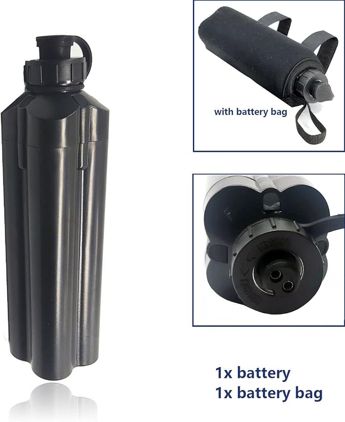14.8V 5000mAh BM5000 Replace Electric Fishing Reel Battery for BM2300 BM2900, for Daiwa Tanacom 750 / 1000,Leobritz 500j ,For Shimano Beastmaster 9000, PLEMIO/ForceMaster 3000(with battery sheath)