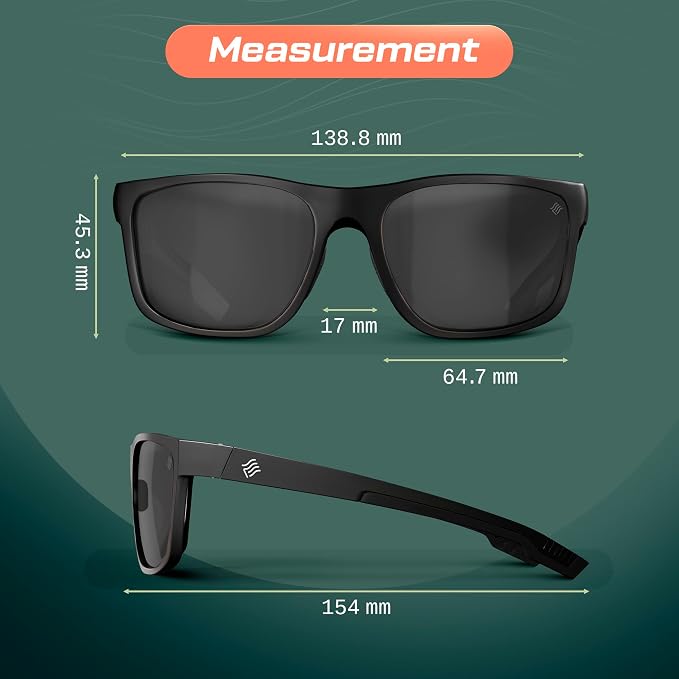 ANCHOR Floating Polarized Fishing Sunglasses for Men and Women Lightweight UV400 sport for Driving Cycling Running