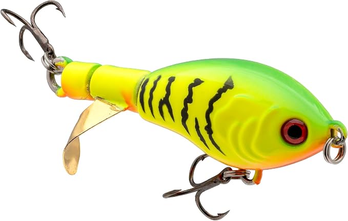 Strike King Bitsy Chickin Fishing Lure, Topwater Plopper, 2 1/2-Inches, 1/4-Ounce