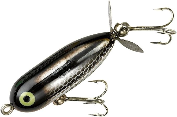 Heddon Torpedo Prop-Bait Topwater Fishing Lure with Spinner Action