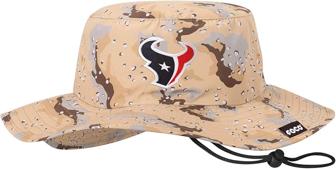 NFL Solid Team Color Logo Sport Outdoor Sun Bucket Boonie Hat