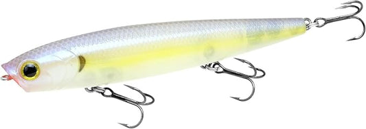 LUCKY CRAFT Gunfish 95 3 Hook Freshwater Fishing Lures and Bait for Bass Fish, Topwater Fish Line, Surface Bait with Treble Hooks, Fishing Gear for Tackle Box