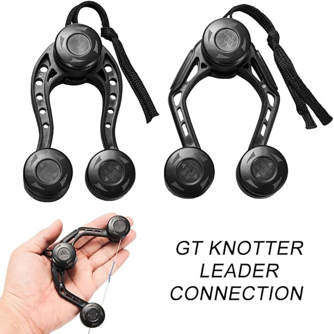 Fishing Bobbin Knotter, Knot Assist 2.0 for FG Knot Braided Line to Leader Connection, FG GT RP Line Wire Knotting Tool Fishing Line Winder Assist Knotting Connector Accessories