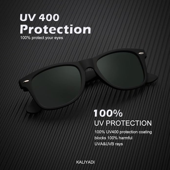 KALIYADI Sunglasses Men Polarized for Mens and Womens Unisex Sun Glasses for Driving UV Protection