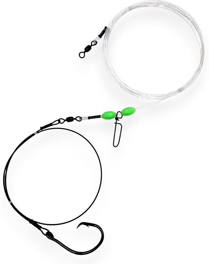 Shark Rig for Surf Fishing, Castable Shark Fishing Rig with Circle Hook