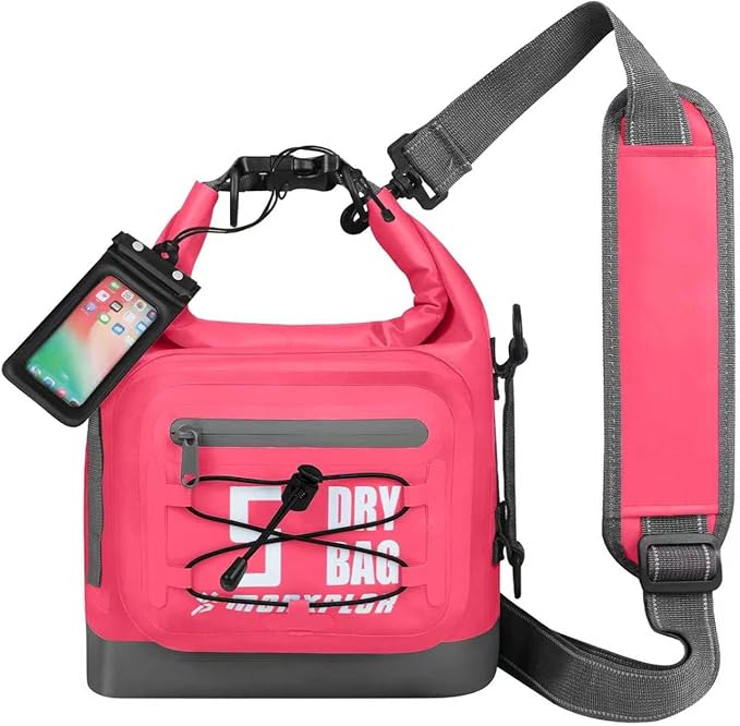 MORXPLOR Dry Bag Waterproof,5L/10L/20L/30L/40L/55L Roll Top Dry Bag Backpack with WaterProof Phone Case for Swim,Kayak