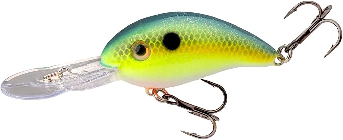 Strike King Promodel Crankbait S3 Fishing Lure, 3/8 oz, Dives to 8'