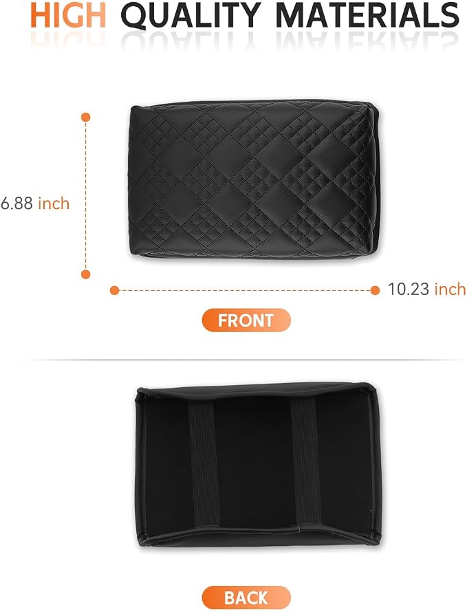 CDEFG for 2025 2026 Kia K4 Center Console Cover Armrest Box Cover for K4 (LX, LXS, EX, GT-Line, GT-Line Turbo) Accessories Console Arm Rest Protector Thickened