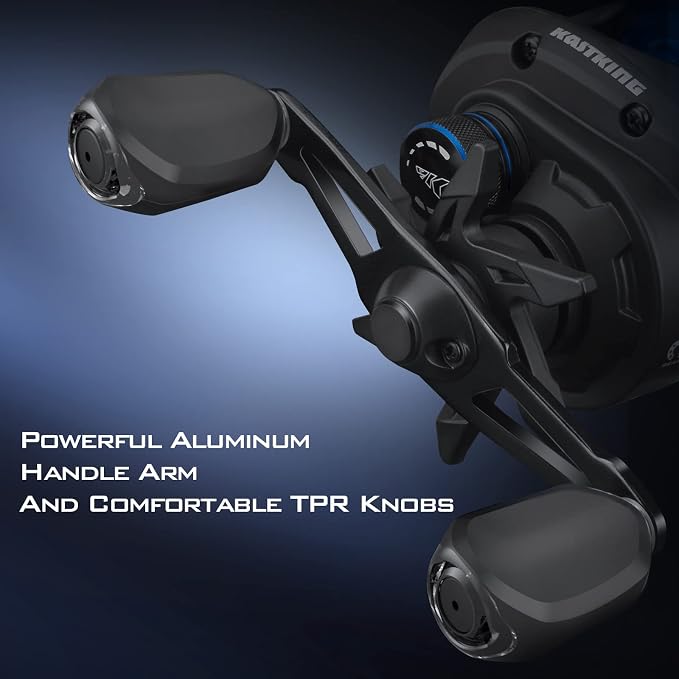 KastKing Centron Lite Baitcasting Fishing Reel & KastKing Superpower Braided Fishing Line