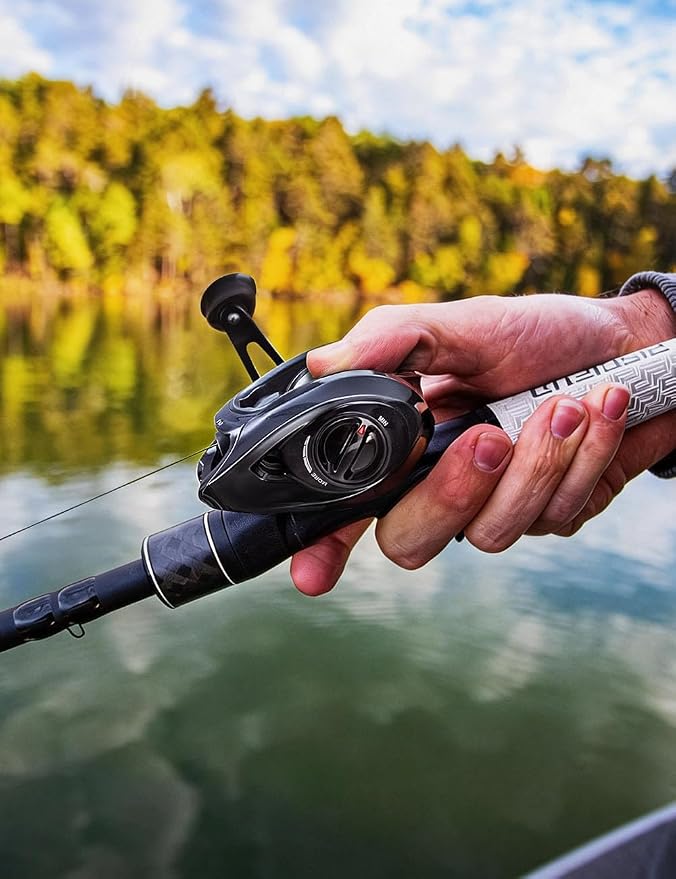 Piscifun Ultra-Light Baitcasting Reel, 5.5 oz Compact Low Profile Baitcaster, 7.1:1 Gear Ratio, 40mm Palm Fit, Magnetic Brake Fishing Reel for Creeks, Ponds, Light Lures & Finesse Bass