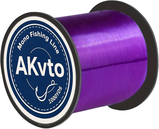 Monofilament Fishing Line, 1000 Yards, 4.5-14.5 LB Test, Fresh and Saltwater Nylon Line