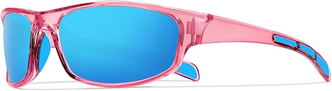 Sports Polarized Sunglasses for Men Women Wrap Around Sun Glasses Fishing Cycling Driving Running UV Protection