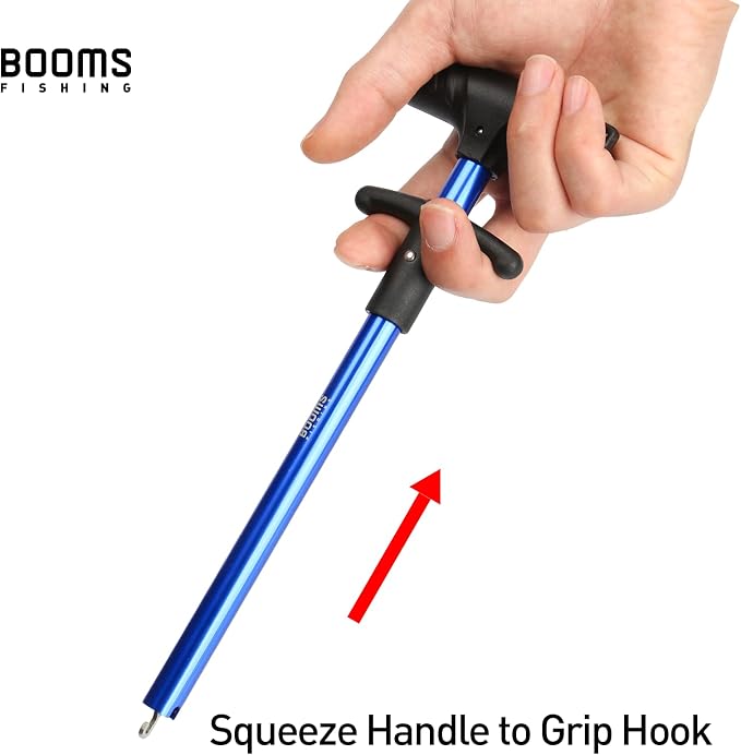 Booms Fishing R2 Hook Remover Squeeze-Out Fish Hook Tools 3 Colors Available