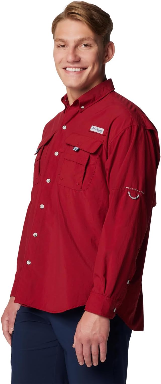 Columbia Men's PFG Bahama II Long Sleeve Fishing Shirt
