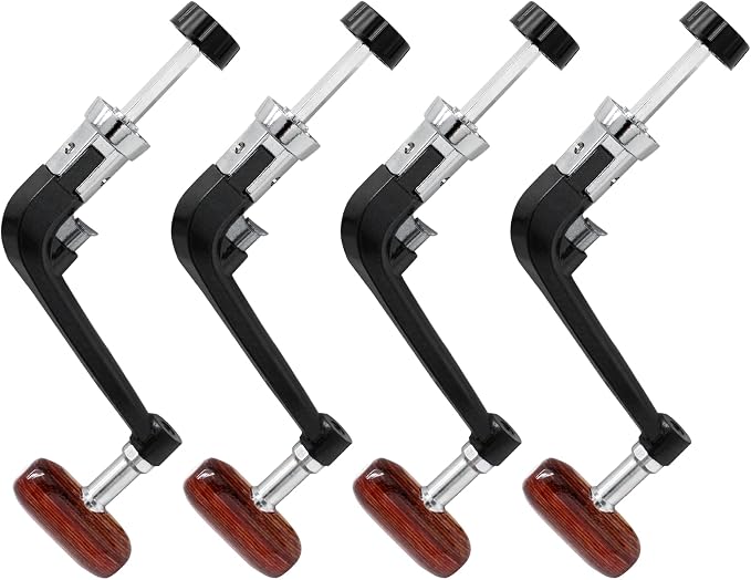 Jiozermi 4 Pcs Plastic Fishing Reel Power Handle, Fishing Reel Rotary Knob, Power Handle for Reel Replacement Grip Parts, for Fishing Reels 5000-7000 Series