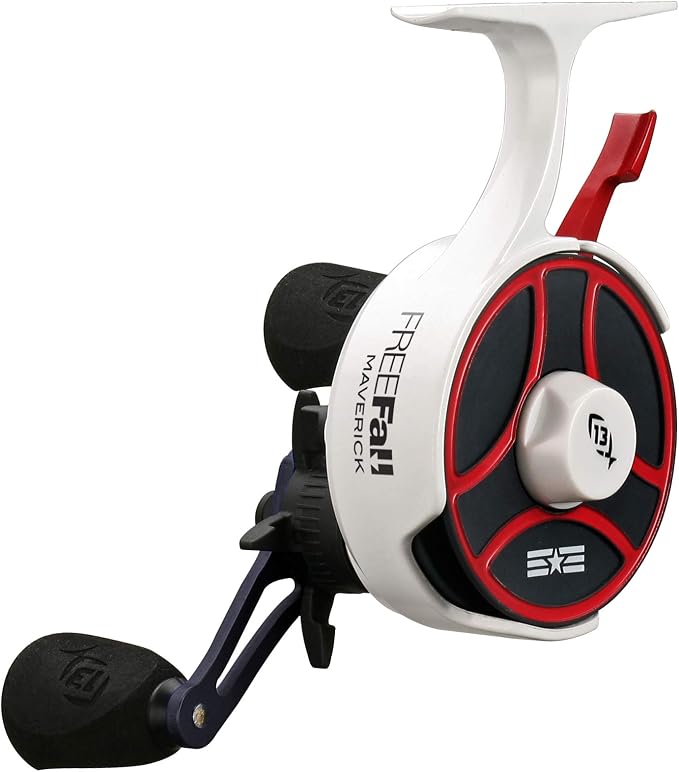 13 FISHING - FreeFall Maverick - Inline Ice Fishing Combos