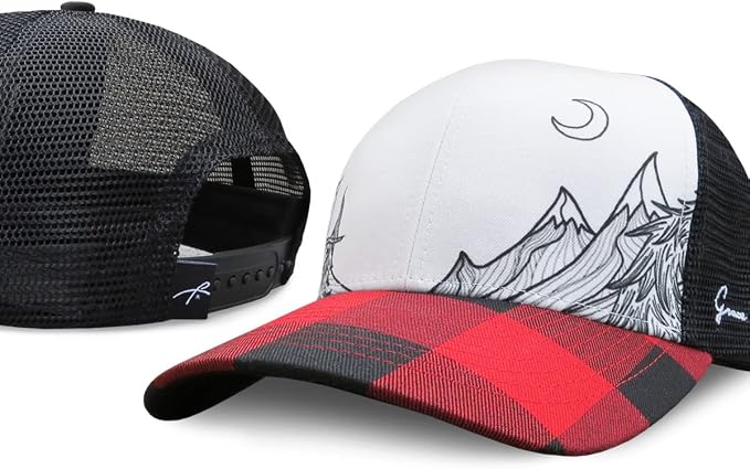 Grace Folly Beach Trucker Hats for Women- Snapback Baseball Cap for Summer