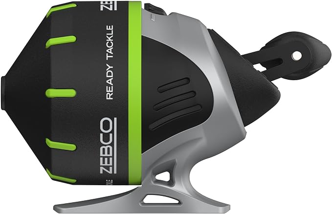Zebco Ready Tackle Spinning Combo, 5-Foot 6-Inch, 2-Piece Fishing Rod, Size 30 Reel, 8-Pound Line, 29-Piece Tackle Kit
