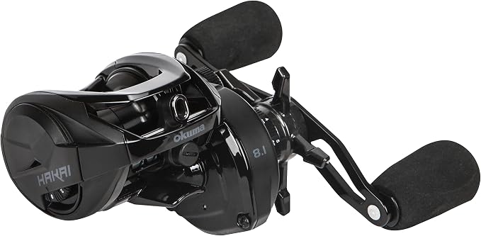 OKUMA HDT101X-A Hakai Baitcast Left Reels Black 100