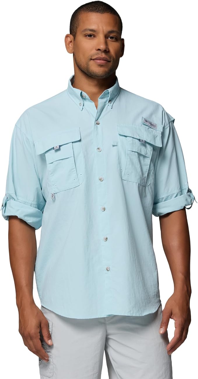 Columbia Men's PFG Bahama II Long Sleeve Fishing Shirt