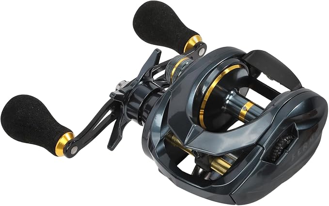 Baitcaster Reels,6.4:1 Gear Ratio with 33 Lb Max Drag, 8+1 Stainless Steel Bearing, Baitcasting Fishing Reels for Pike and bass for Salt Water or Fresh Water