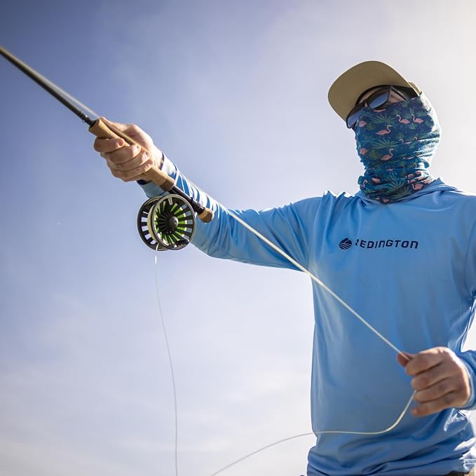 Redington Behemoth Fly Reel – Heavy-Duty Carbon Drag, Large Arbor, Die-Cast Frame & Deep V-Spool – Freshwater & Saltwater Fly Fishing Reel for Trout, Bass, Salmon & Big Game