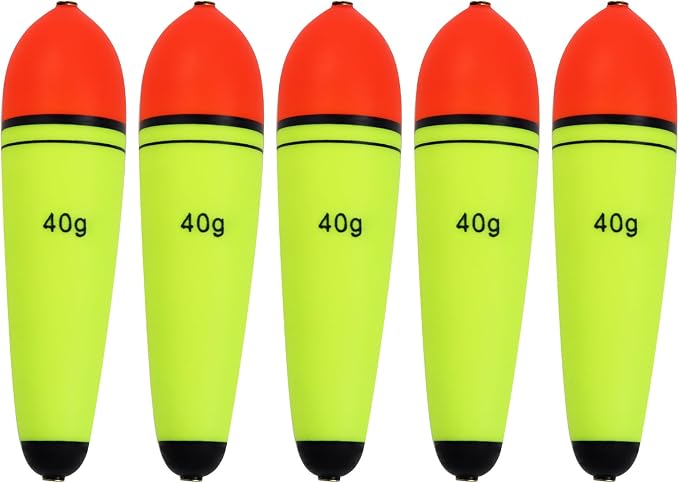 Slip Bobber Fishing Floats EVA Foam Bobbers for Pike Perch Carp Bass Fishing Bobber Float Saltwater Freshwater Floatage 0.35oz - 4.23oz