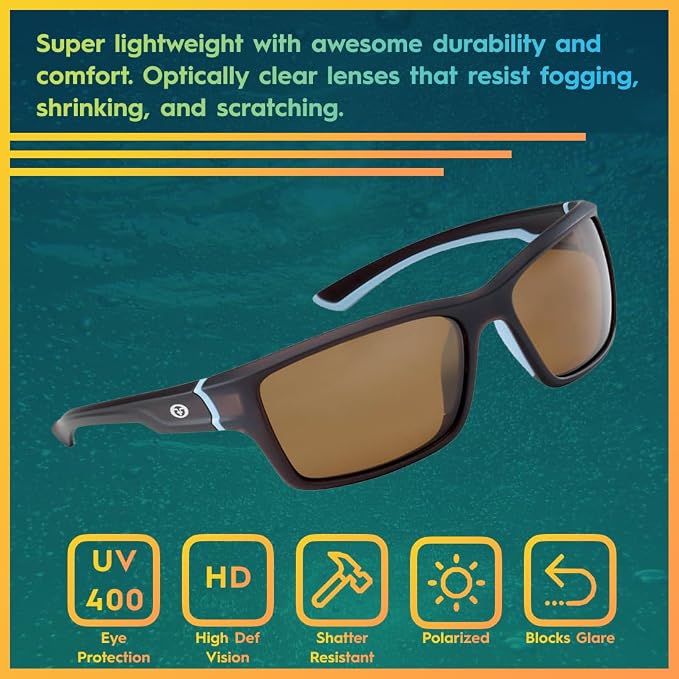 Flying Fisherman Cove Polarized Sunglasses with 100% UV Protection