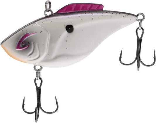 Bill Lewis Hammer-Trap - Freshwater Lifelike Lipless Crankbait Fishing Lure with Mustad Triple Grip Hooks, 3/8 Oz - 5/8 Oz