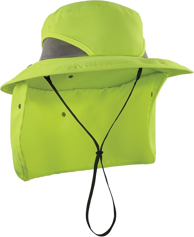 Ergodyne Unisex Adult Chill-its 8934 Ranger Hat with Neck Shade