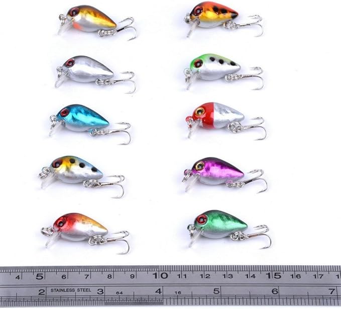 Sougayilang Fishing Lures Large Hard Bait Minnow VIB Lure with Treble Hook Life-Like Swimbait Fishing Bait Popper Crankbait Vibe Sinking Lure for Bass Trout Walleye Redfish