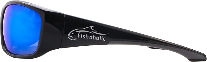 Fishoholic Polarized Bi-Focal Fishing Sunglasses with Reader Magnification (1.5x, 2.0x, 2.5x Options) and UV400 Protection