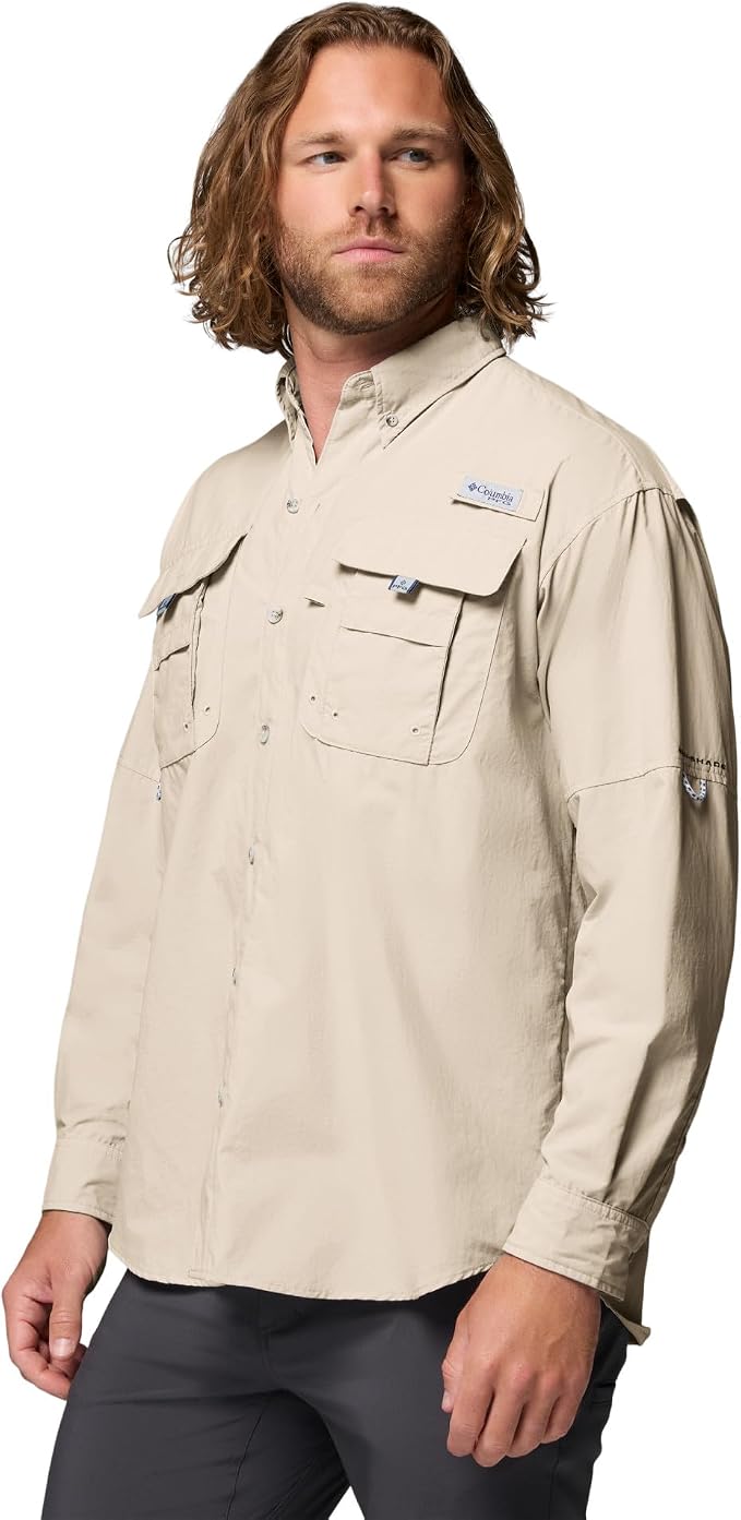 Columbia Men's PFG Bahama II Long Sleeve Fishing Shirt