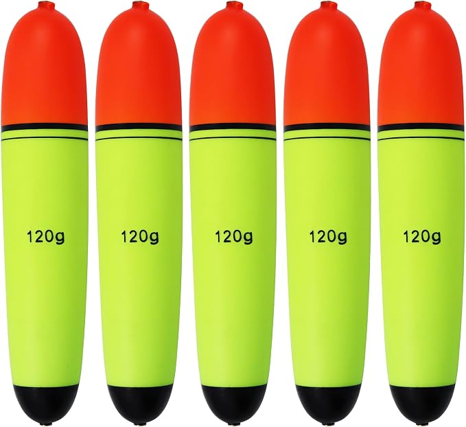Slip Bobber Fishing Floats EVA Foam Bobbers for Pike Perch Carp Bass Fishing Bobber Float Saltwater Freshwater Floatage 0.35oz - 4.23oz