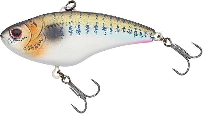 Nomad Design SWIMTREX MAX Vibrating Lipless Crankbait 1/2oz Fishing Lure - Thumping Action at Any Speed, Auto-Tune System, Sinks Level for Shallow or Deep Fishing Bait