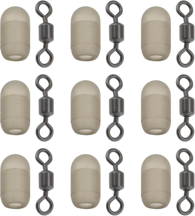 20Pcs Swivel Stop Anti Entanglement Beads Suitable for Fishing line