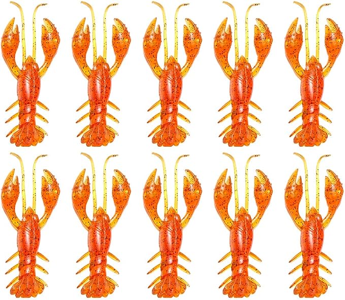 SOLOKING Soft Plastic Fishing Lures - Second Generation Evolved Bait with Natural Shrimp Oil, Salt Injection Technology, Super Elastic Imported PCV Material - Laser Reflector & Submarine Modeling