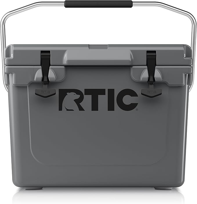 RTIC Ultra-Tough Cooler, Hard Insulated Ice Chest Box for Beach, Drink, Beverage, Camping, Picnic, Fishing, Boat, Barbecue